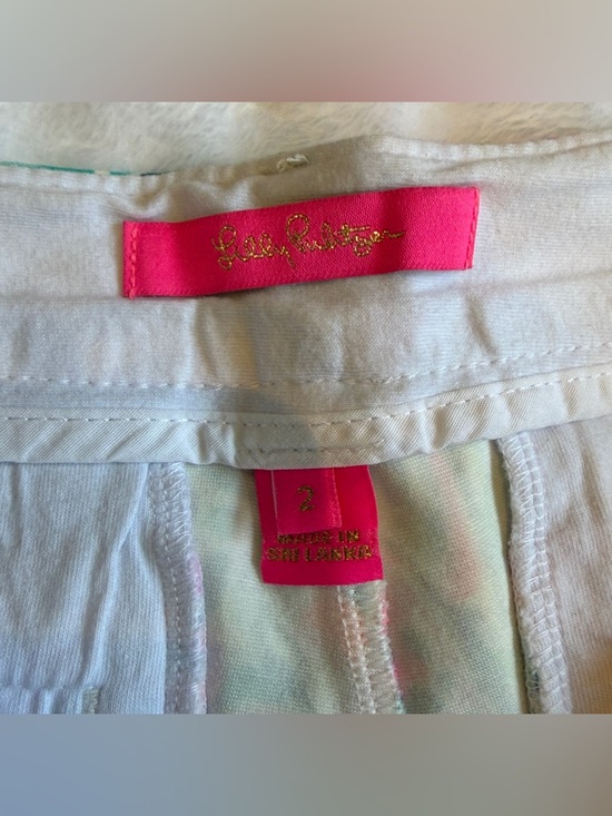 Lily Pulitzer Women’s Callahan Knit Shorts in a Vibrant Floral Print Size 2 NWOT - Picture 3 of 9